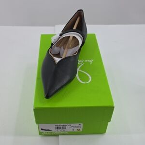 Sam Edelman Black Leather Flats